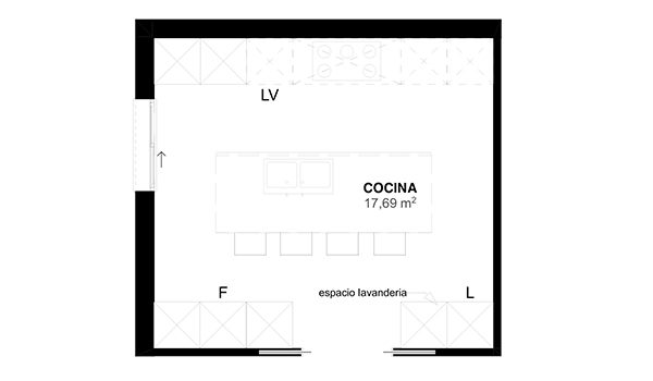 Plano del proyecto sin cotas